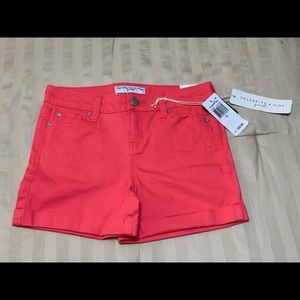 Celebrity Pink Denim Shorts